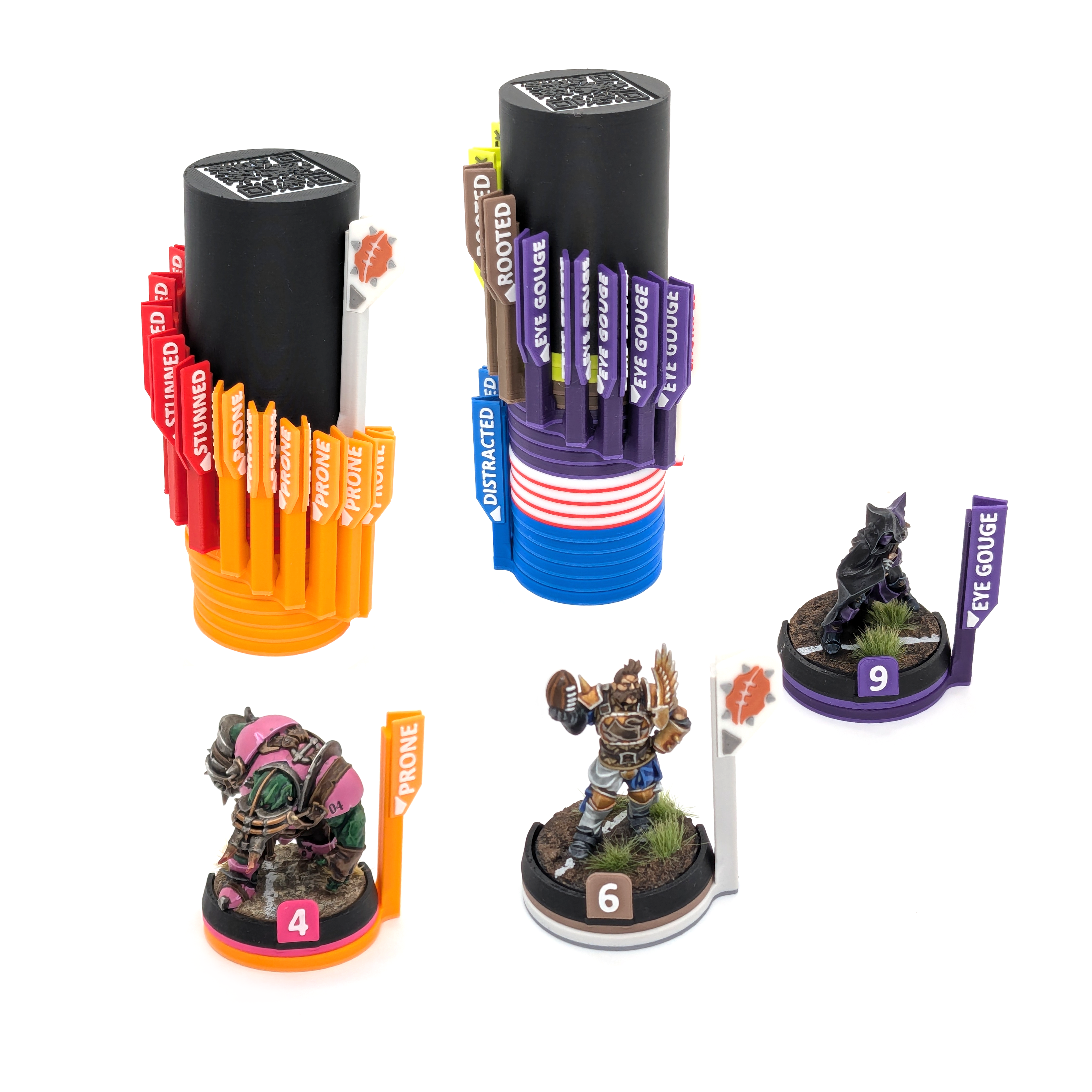 Tabletop Goodies | 32mm Magnetic Status Marker Set