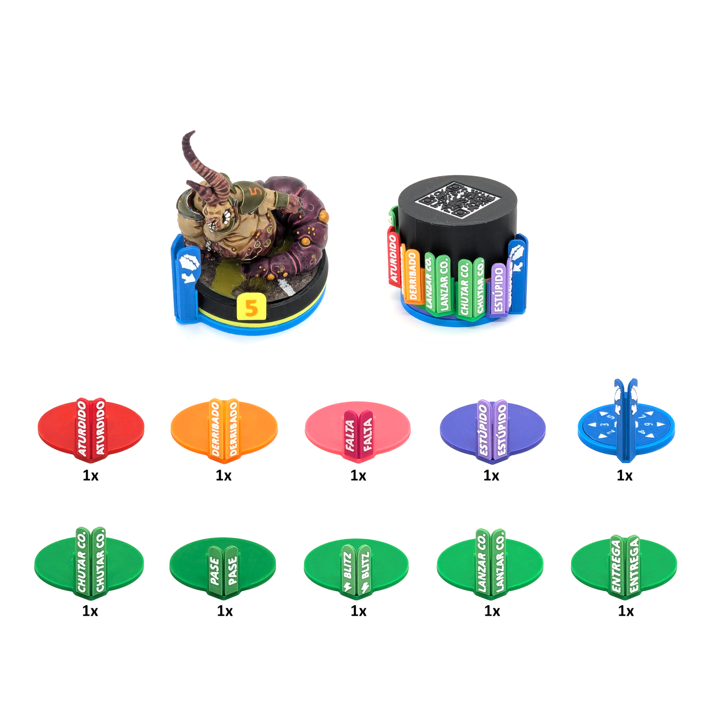 40mm Magnetic Miniature Status Markers