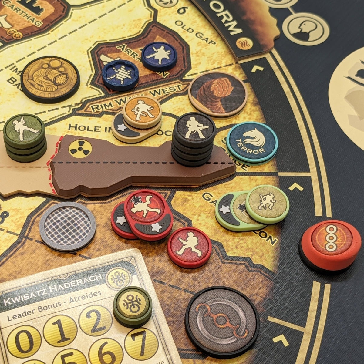 Dune : Conquête et Diplomatie - Inserts de jetons