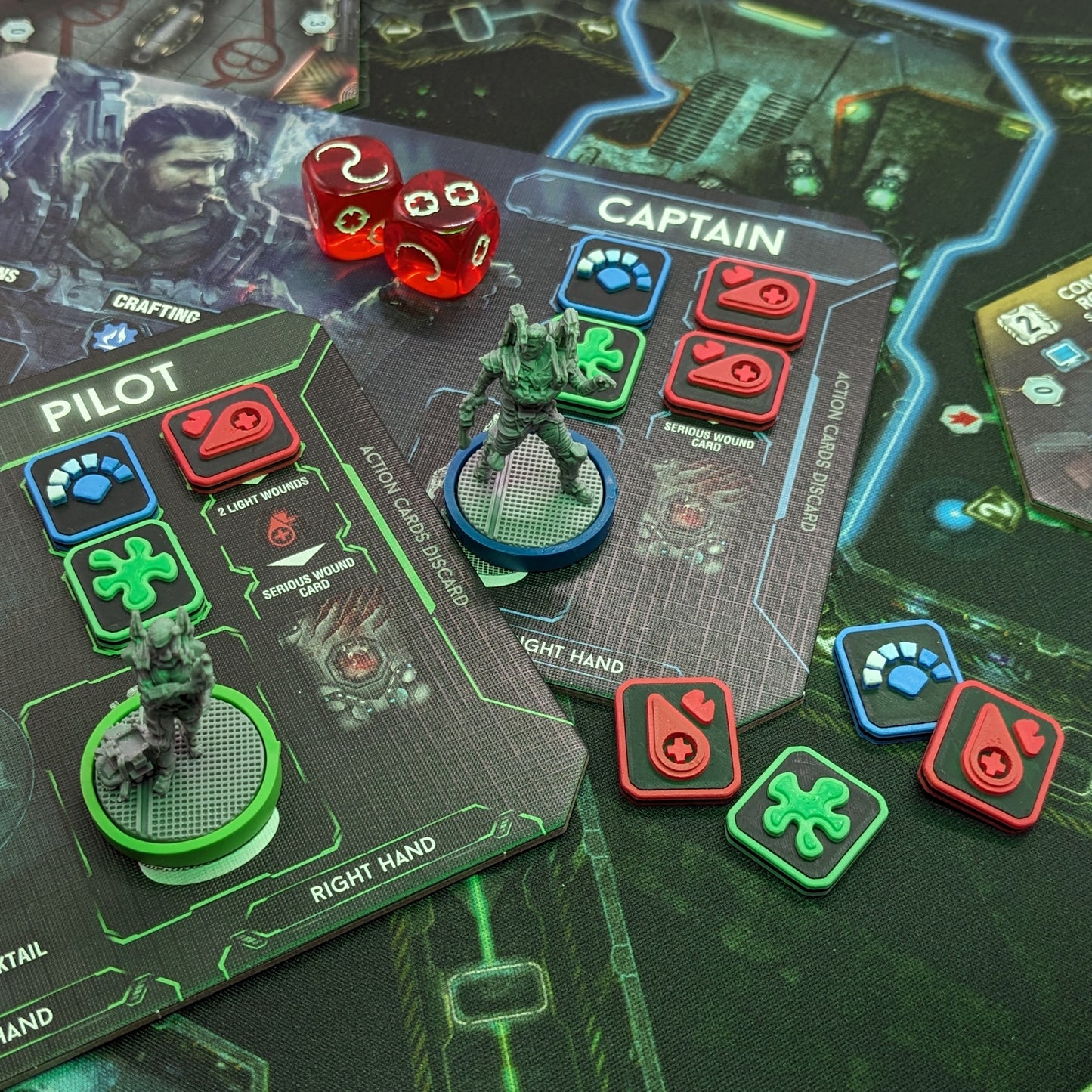 Nemesis & Nemesis: Lockdown - Player Tokens